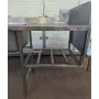 Plonge inox sur mesure 2 bacs 2200x700x900