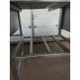 Plonge inox sur mesure 2 bacs 2200x700x900