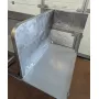 Plonge inox sur mesure 2 bacs 2200x700x900