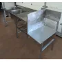Plonge inox sur mesure 2 bacs 2200x700x900