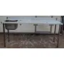 Plonge inox 1 bac 2000x600x900 - Realinox
