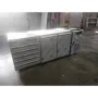 Table à pizza GN 1/1 - Dessus granit - Prof. 750 - 2 portes - 210 L - Sofracold