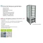 Vitrine réfrigérée positive (+4°/+10°C) LSC - Isotech