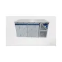 Table réfrigérée négative sans dessus -18/-22°C - 396 L - 2 portes pleines - Avec groupe logé - Dalmec