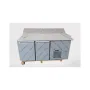 Table à pizza GN 1/1 - Dessus granit - Prof. 750 - 2 portes - 210 L - Sofracold