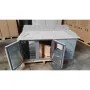Table à pizza GN 1/1 - Dessus granit - Prof. 750 - 2 portes - 210 L - Sofracold
