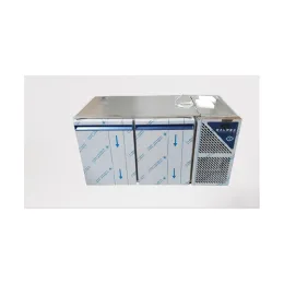 Table réfrigérée négative sans dessus -18/-22°C - 396 L - 2 portes pleines - Avec groupe logé - Dalmec
