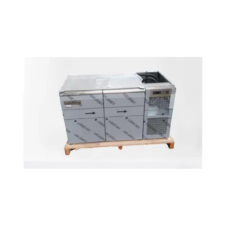 Table réfrigérée négative MASTER - Profondeur 700 - Groupe logé - 2 portes - 260 litres - Coldline