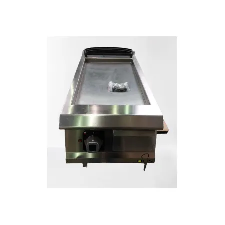Élément top - Grillade électrique - Plaque lisse - 335 x 530 mm - Diamante 70 - Acier - Olis