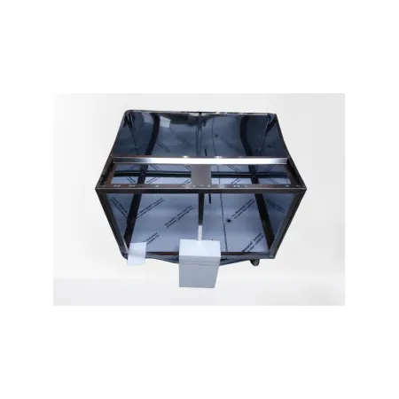 Support avec placard ouvert - Gamme 700 - Tecnoinox