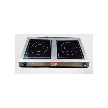 Réchaud vitrocéramique - 2 feux - 2x 300 x 300 mm - Sans détecteur de présence - 230 V/2/N/T - Sofraca