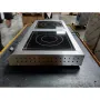 Réchaud vitrocéramique - 2 feux - 2x 300 x 300 mm - Sans détecteur de présence - 230 V/2/N/T - Sofraca