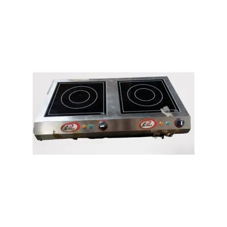 Réchaud vitrocéramique - 2 feux - Diamètre 2x 250 mm - 230 V - Sofraca