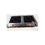 Réchaud vitrocéramique - 2 feux - Diamètre 2x 250 mm - 230 V - Sofraca