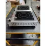 Réchaud vitrocéramique - 2 feux - Diamètre 2x 250 mm - 230 V - Sofraca