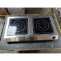 Réchaud vitrocéramique - 2 feux - Diamètre 2x 250 mm - 230 V - Sofraca