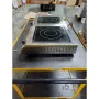 Réchaud vitrocéramique - 2 feux - Diamètre 2x 250 mm - 230 V - Sofraca