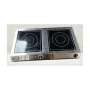 Réchaud vitrocéramique - 2 feux - Diamètre 2x 250 mm - 230 V - Sofraca