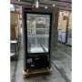 Vitrine réfrigérée positive - 4 faces vitrées - 540 litres - Fixe / Grilles chromées - 1 porte - Furnotel