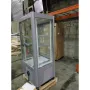 Vitrine réfrigérée positive - 4 faces vitrées - 540 litres - Fixe / Grilles chromées - 1 porte - Furnotel