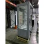 Vitrine réfrigérée positive - 4 faces vitrées - 540 litres - Fixe / Grilles chromées - 1 porte - Furnotel