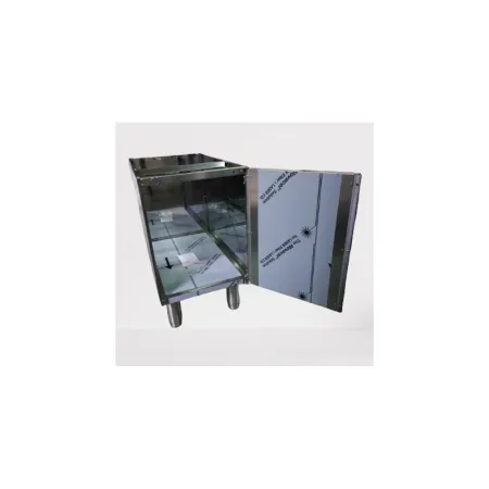 Support avec placard 1 porte - Gamme 700 - Tecnoinox