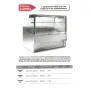 Vitrine réfrigérée +2°c-+10°c - Isotech