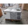 Table réfrigérée 2 portes + dessus avec évier Prof 700 - Coldline