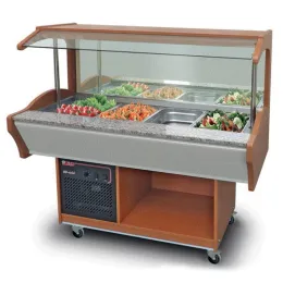 Buffet réfrigéré mural - 4 bacs GN1/1 - Furnotel