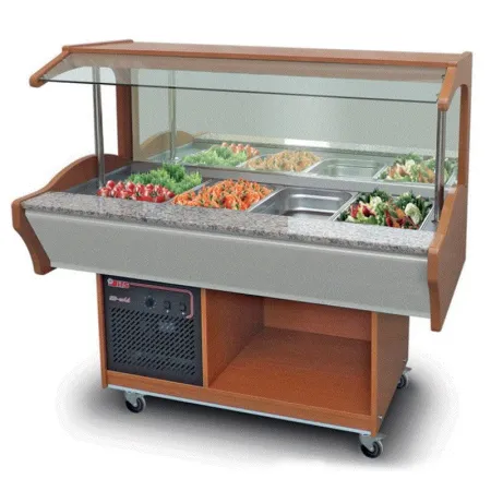 Buffet réfrigéré mural - 4 bacs GN1/1 - Furnotel