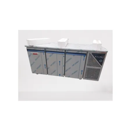 Desserte réfrigérée positive 0/+10°C - 350 L - 3 portes - Groupe logé - Dalmec