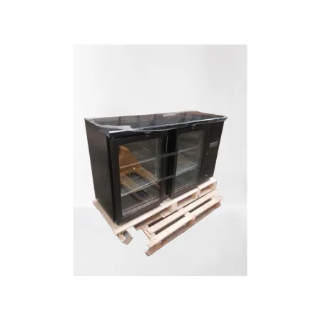 Arrière-bars skinplate - Groupe logé - 2 portes vitrées - 349 litres - Furnotel
