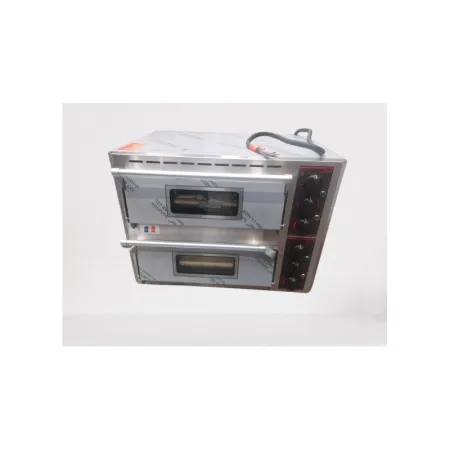 Four à pizza quartz infrarouge - 2 chambres - 400 V - Sofraca