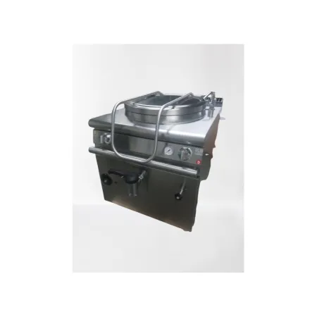 Marmite gaz - Chauffe indirecte - 100 L - Largeur 800 mm - Gamme QUEEN 900 - Baron Professional