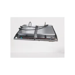Grill vitrocéramique double - Plaques lisses - Sofraca