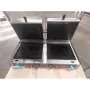 Grill vitrocéramique double - Plaques lisses - Sofraca