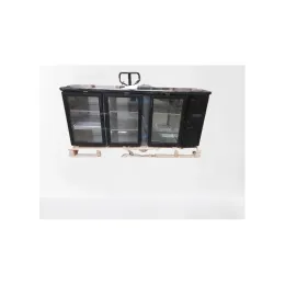 Arrière-bars skinplate - Groupe logé - 3 portes vitrées - 536 litres - Furnotel