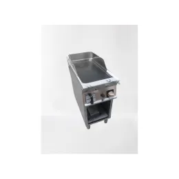 Élément monobloc plaque gaz à snacker lisse - 1 zone - Tecnoinox