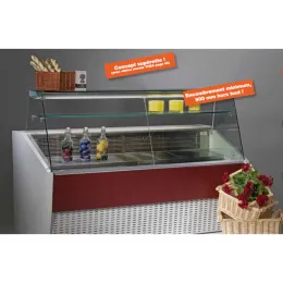 Vitrine thea s 125vdgl blanche - Isotech
