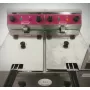 Friteuse électrique double 2x9 litres - Dessus
