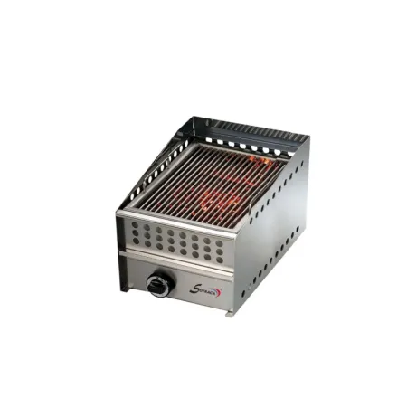 Wood steak grill gaz - L 400 mm - Sofraca