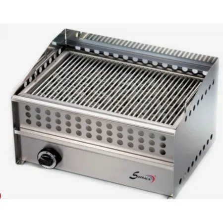Wood steak grill gaz - L 550 mm - Sofraca
