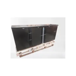 Arrière-bars skinplate - Groupe logé - 3 portes pleines - 536 litres - Furnotel