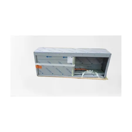 Placard mural en inox - Hauteur 600 mm - Profondeur 400 mm - Longueur 1600 mm - Nosem