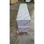 Placard mural en inox - Hauteur 600 mm - Profondeur 400 mm - Longueur 1600 mm - Nosem
