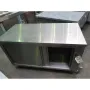 Meuble central inox chauffant profondeur 700 mm - Longueur 1400 mm - Simple face - Nosem