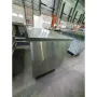 Meuble adossé inox chauffant profondeur 700 mm - Simple face - Longueur 1400 mm - Nosem
