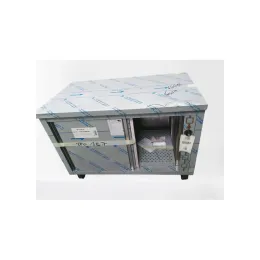Meuble central inox chauffant profondeur 700 mm - Longueur 1200 mm - Simple face - Nosem
