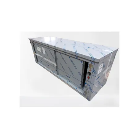 Meuble central inox chauffant profondeur 700 mm - Longueur 2000 mm - Simple face - Nosem
