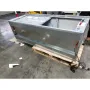 Meuble central inox chauffant profondeur 700 mm - Longueur 2000 mm - Simple face - Nosem